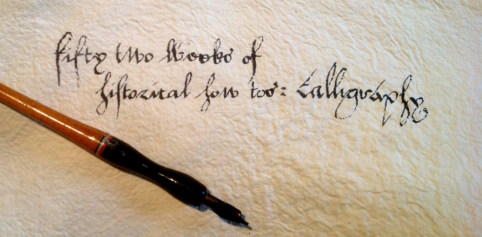 52 Weeks of Historical How-To's, Week 21: Calligraphy – Special Collections  blog