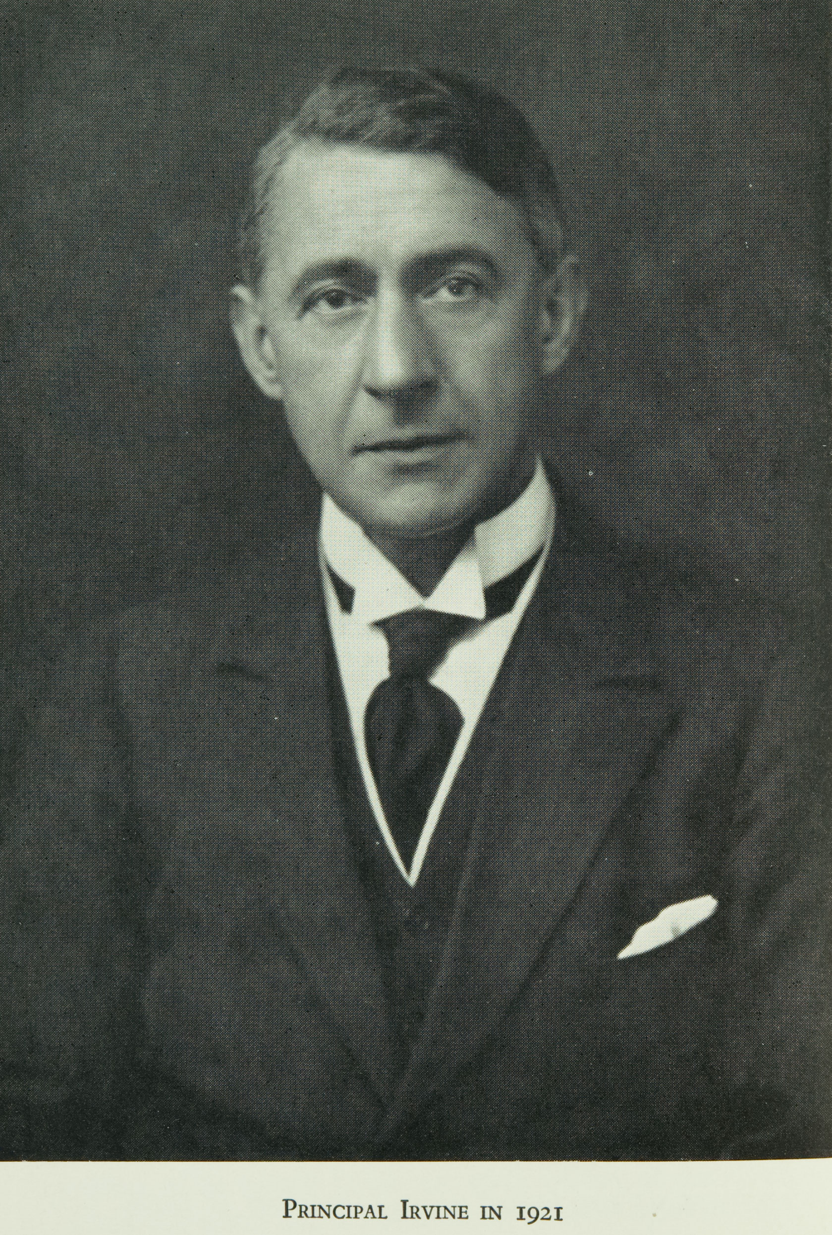 Sir James Colquhoun Irvine (1877-1952).Taken from The Avenue of Years, (Edinburgh: Blackwood 1970)