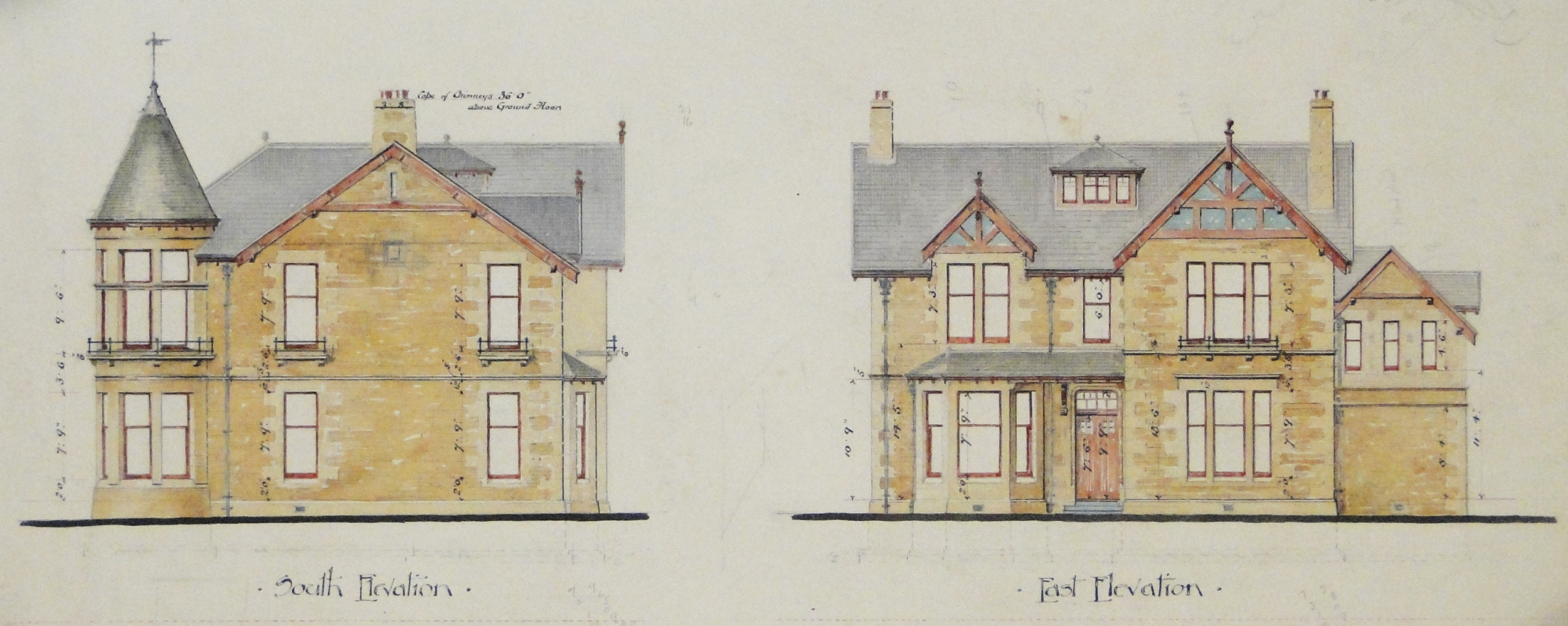 Villa at Rathelpie, St Andrews, 1891