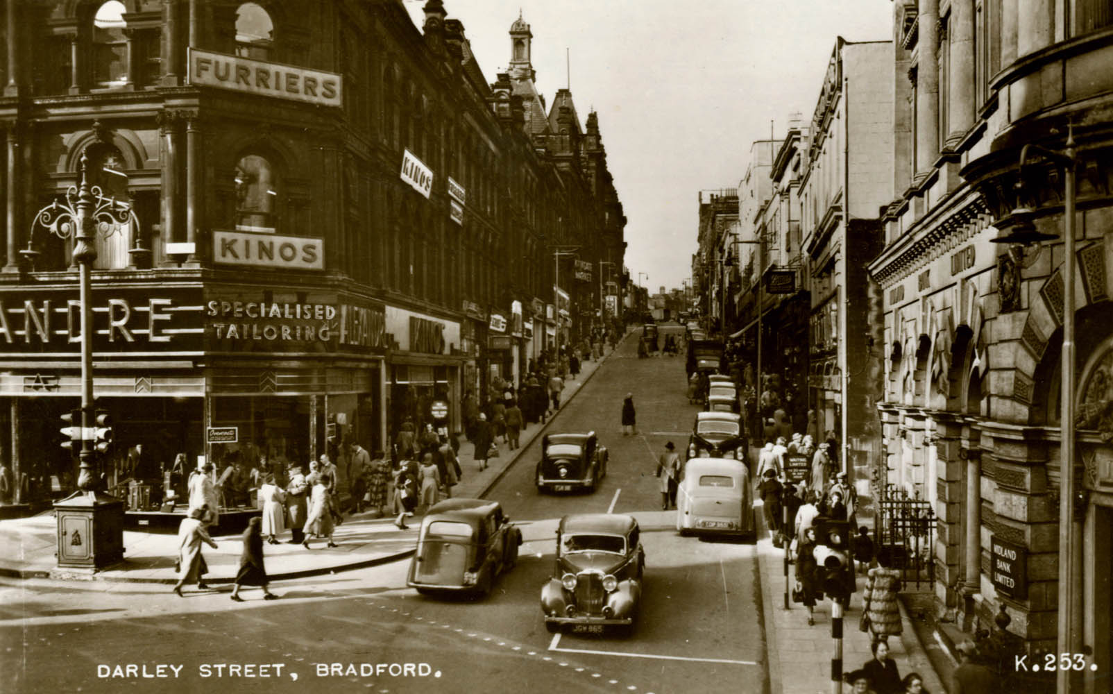 'Darley Street, Bradford,' by J Valentine & Co, 1950 (St Andrews JV-K-253)