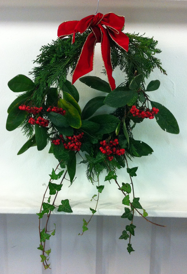 Maia's Christmas wreath