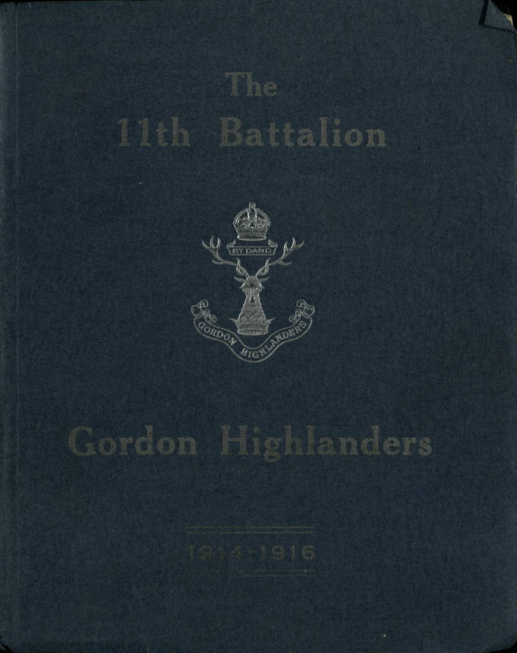 History of 11th btn Gordon Highlanders ms36014 3 1_1-1