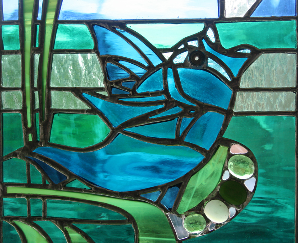 Close-up of the final product, a recreation of Alexander Gascoyne's fish!