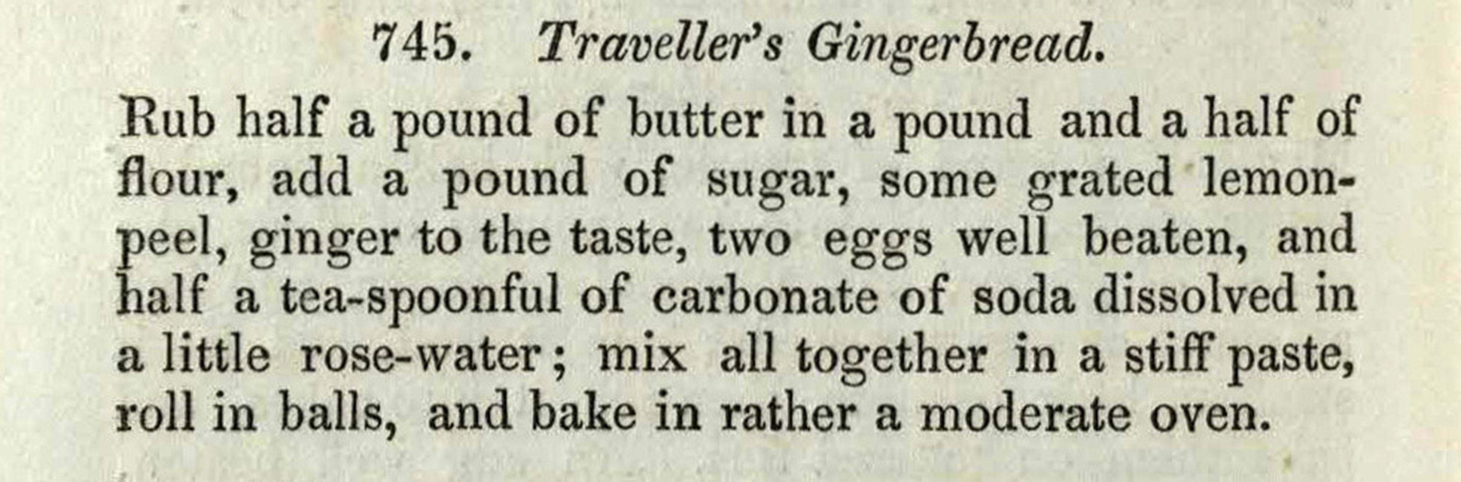 Traveller's Gingerbread recipe_1