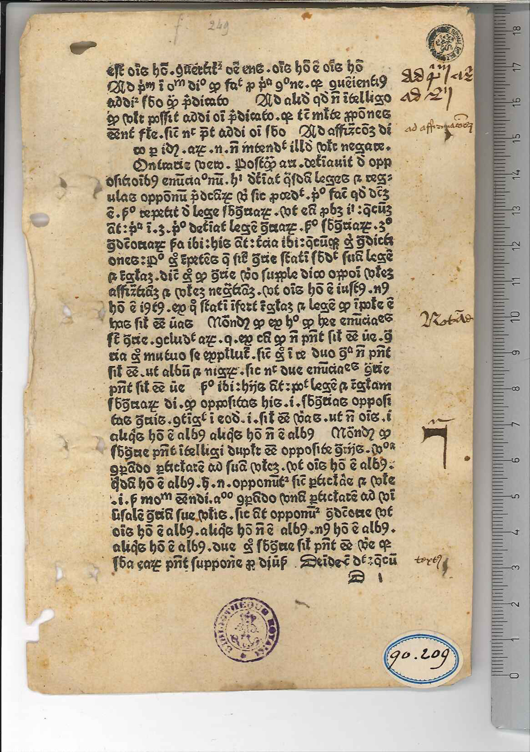 Leaf D1r from the Koninklijke Bibliotheek van België copy.