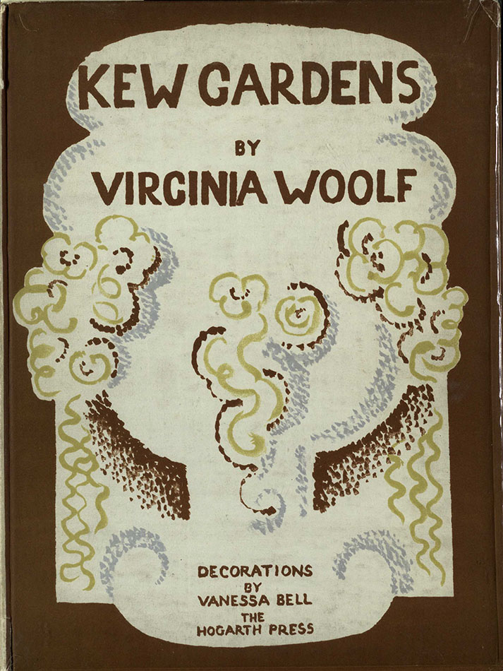 The cover of the third edition of Kew Gardens (1927)
