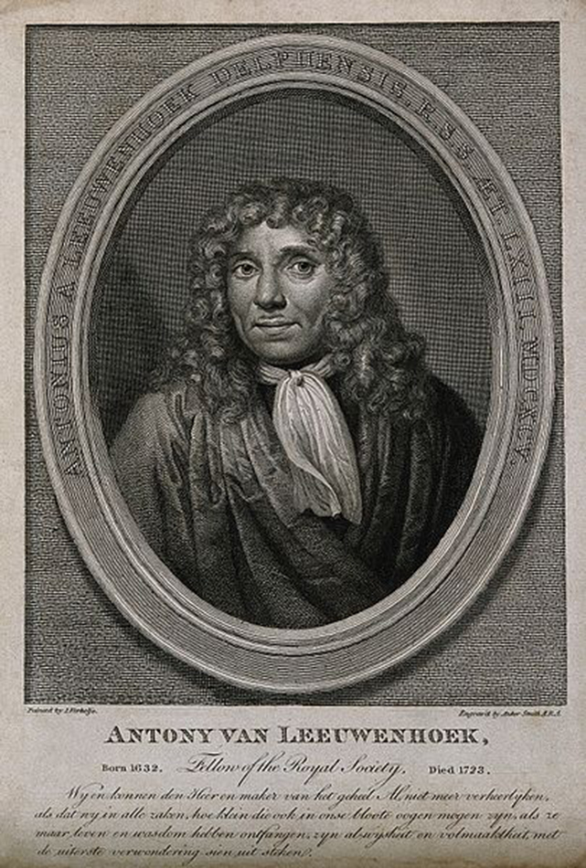 Portrait of Antony van Leeuwenhoek. http://wellcomelibrary.org (record number 5493i).