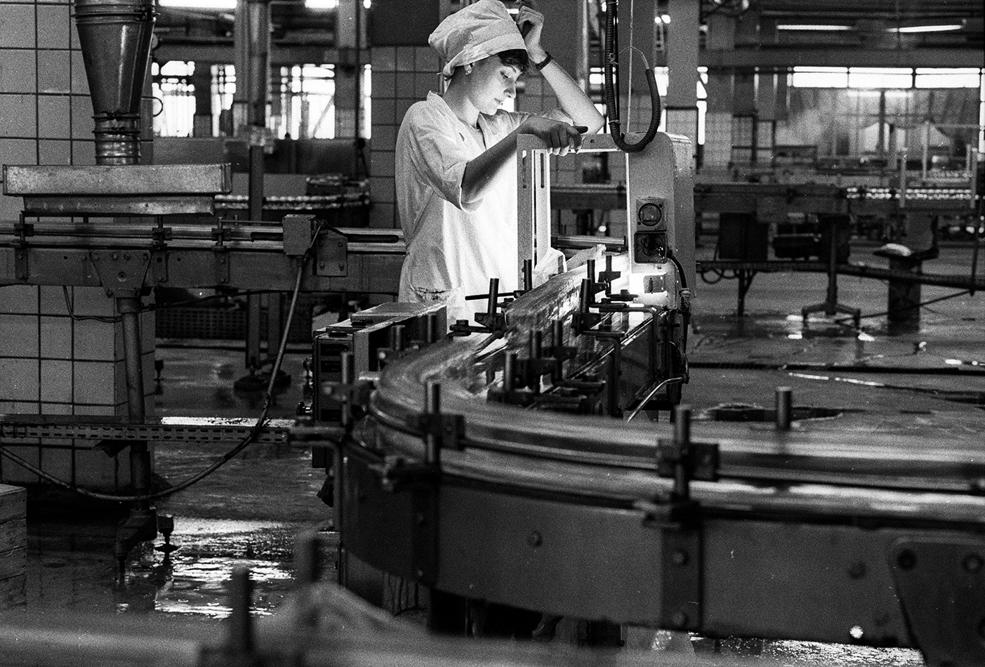 Soviet woman factory worker. ©Franki Raffles Estate