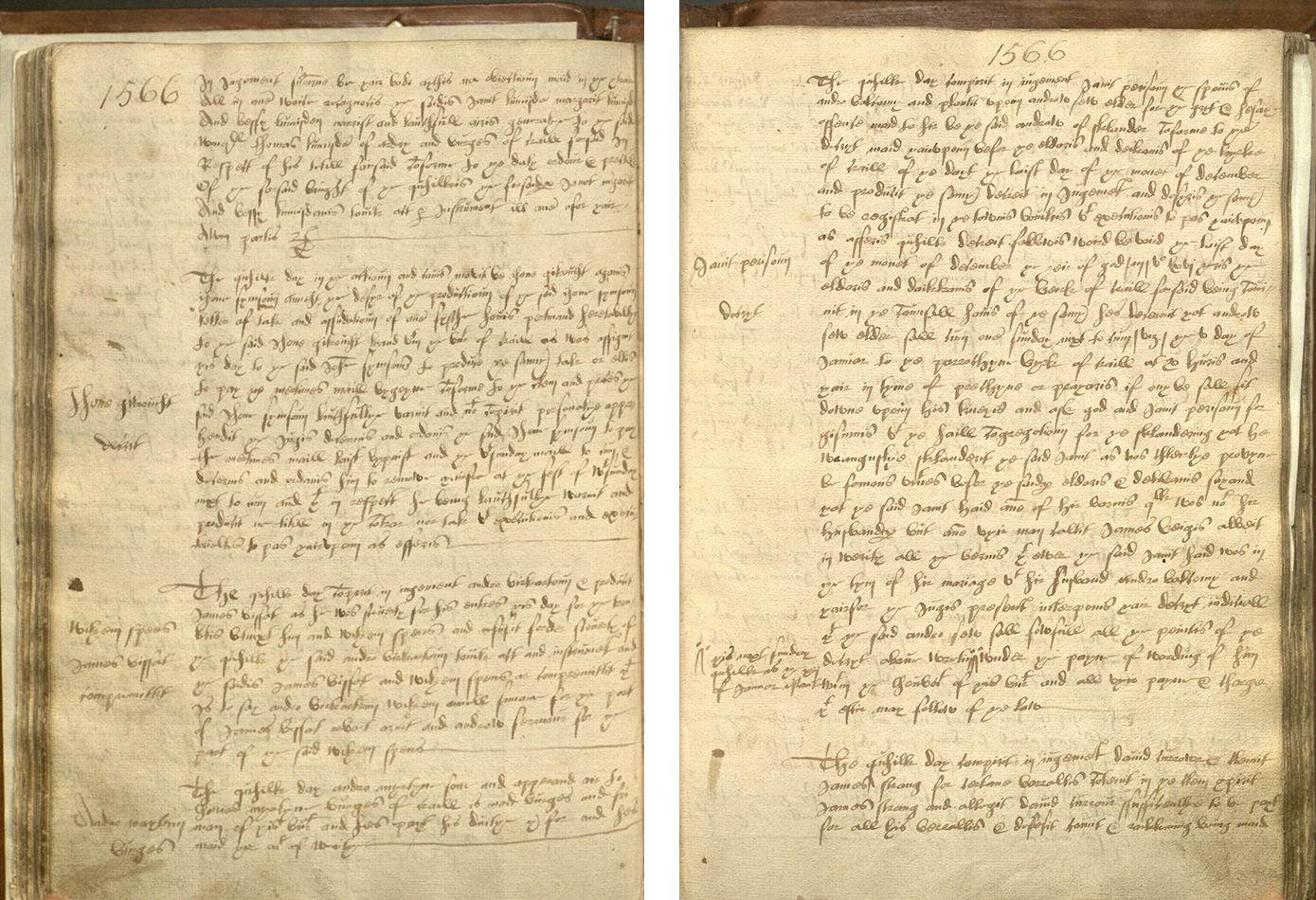 Pages from the burgh court books of Crail
