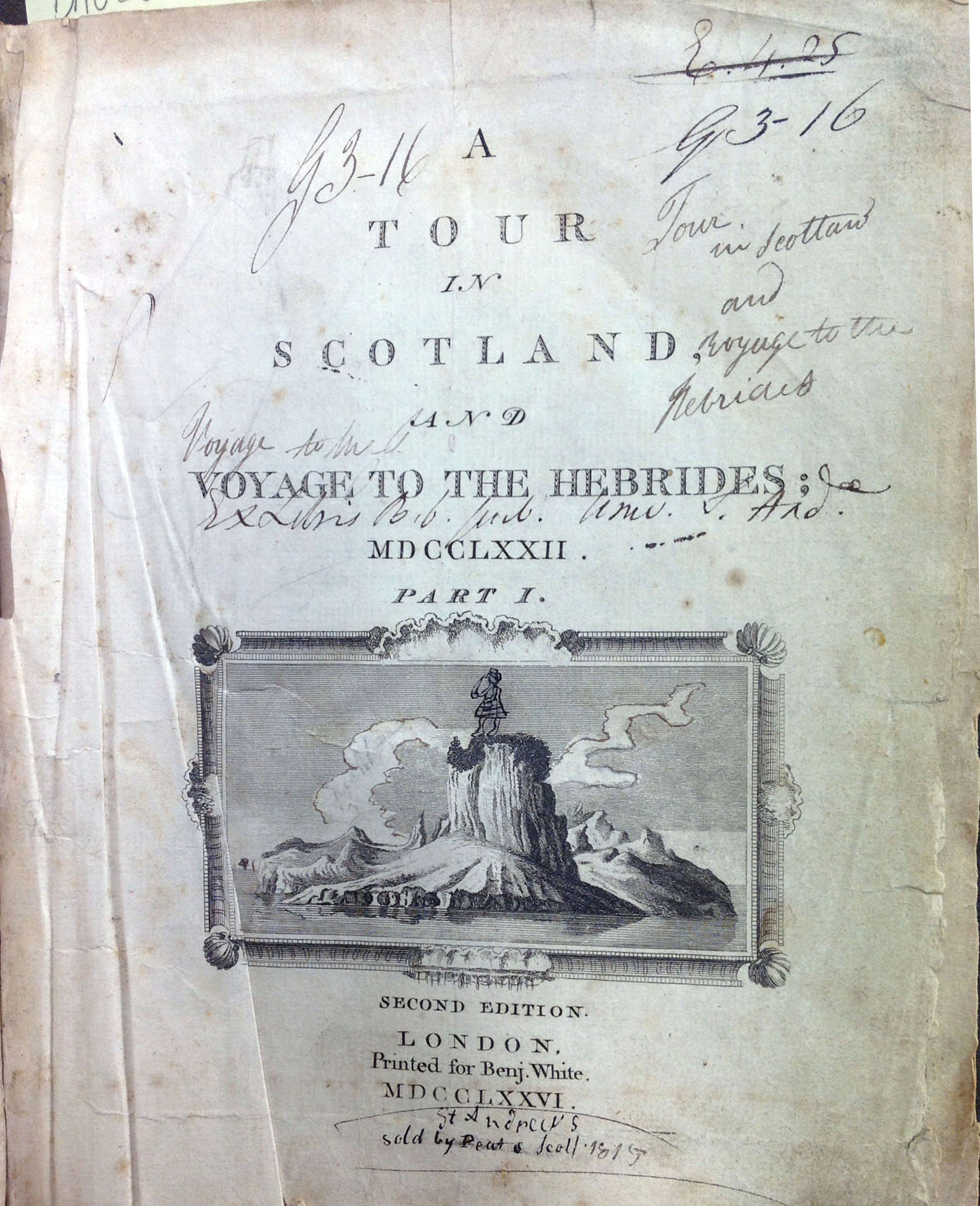 A tour in Scotland, and voyage to the Hebrides; MDCCLXXII. Part I.