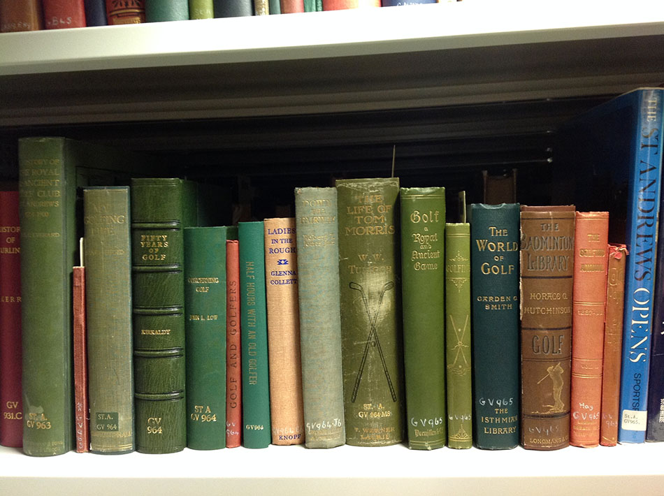 Pic 1 golf books on shelf_1