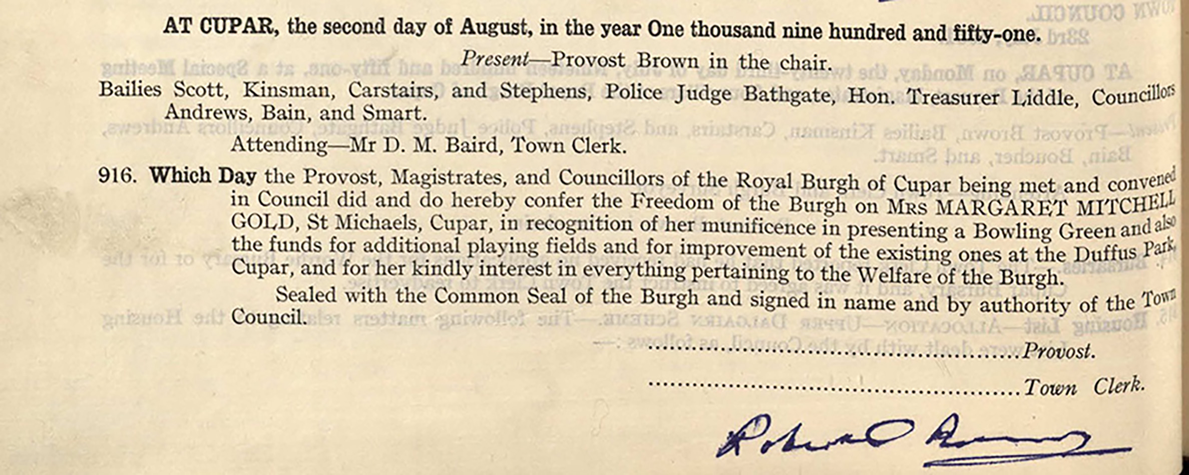 B13-14-30_Cupar_Town_Council_Minutes 2 Aug 1951_1.jpg